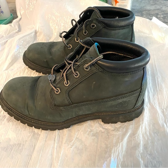 Timberland boots Nellie Chukka deep green SZ 8.5 Worn once - Picture 15 of 15